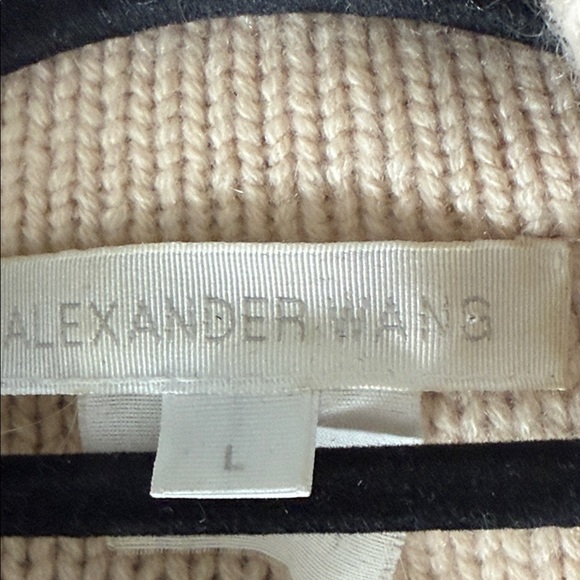 Alexander Wang Cashmere Cropped Sweater Size L - Picture 7 of 9